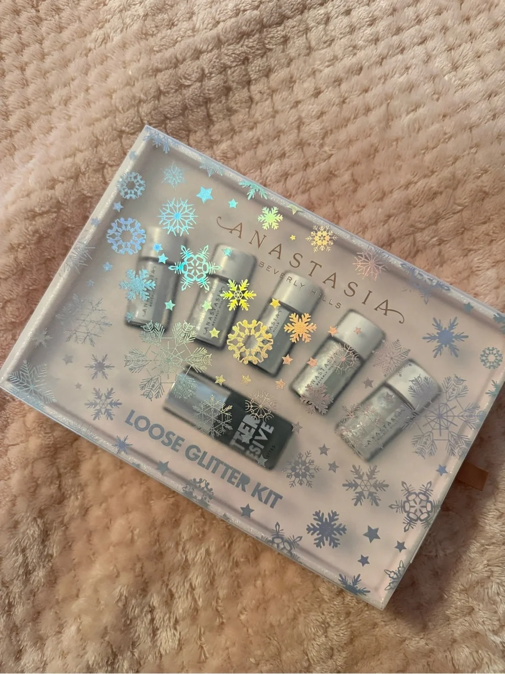 Anastasia Beverly Hills Loose Glitter Kit - Holographic Silver Mix